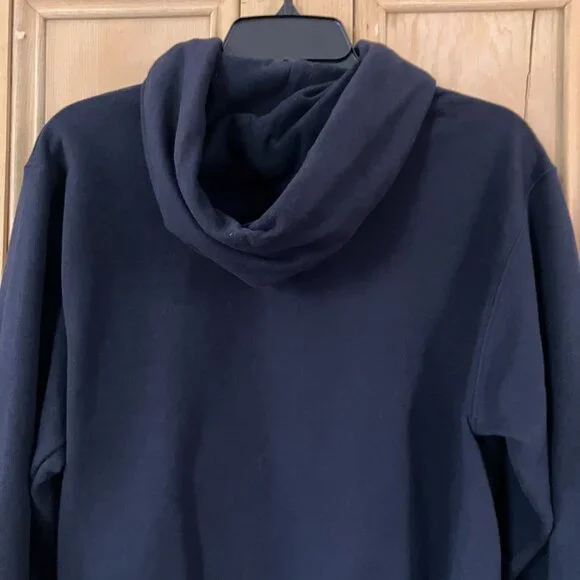 Champion Mens Vintage Y2K Sonoma State Embroidered Hoodie Size Small Blue SP EXC - Picture 9 of 10